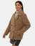 Dorothy Perkins Womens/Ladies Contrast Contrast Button Peacoat (Mink) - Mink