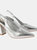 Dorothy Perkins Womens/Ladies Devana Sling Back High Block Heel Court Shoes (Silver) (6) - Silver