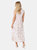 Dorothy Perkins Womens/Ladies Ditsy Print Shirred Bodice Petite Midi Dress (Ivory)