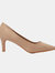 Dorothy Perkins Womens/Ladies Dora Kitten Heel Court Shoes (Taupe) (5)