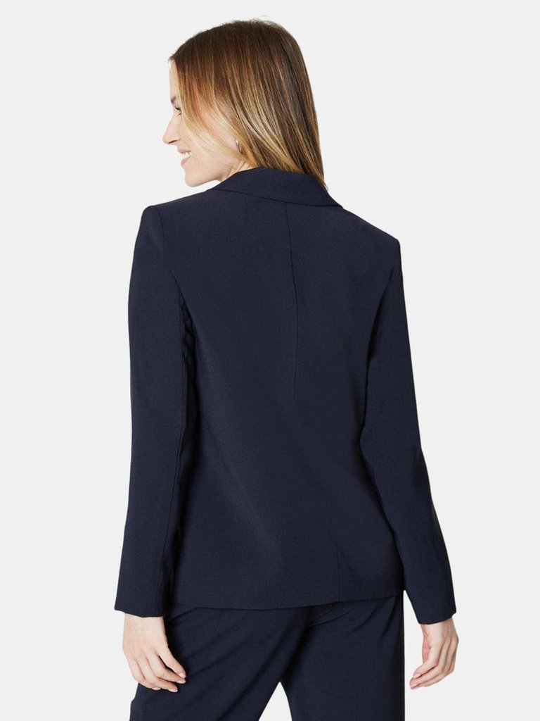 Dorothy Perkins Womens/Ladies Double-Breasted Blazer (Navy)