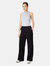 Dorothy Perkins Womens/Ladies Double Button Pants (Black)