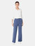 Dorothy Perkins Womens/Ladies Double Button Pants (Blue)