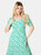 Dorothy Perkins Womens/Ladies Floral Scoop Neck Midi Dress (Green)