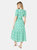 Dorothy Perkins Womens/Ladies Floral Scoop Neck Midi Dress (Green)