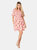 Dorothy Perkins Womens/Ladies Floral Shirred Flutter Mini Dress (Pink)