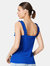 Dorothy Perkins Womens/Ladies Frilled Front Tie Tank Top (Cobalt)