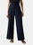 Dorothy Perkins Womens/Ladies High Waist Petite Wide Leg Pants (Navy) - Navy