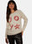 Dorothy Perkins Womens/Ladies Joy Glitter Christmas Sweater (Ivory) - Ivory