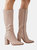 Dorothy Perkins Womens/Ladies Kristen Square Toe Knee-High Boots (Beige) (10)