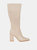 Dorothy Perkins Womens/Ladies Kristen Square Toe Knee-High Boots (Beige) (10)