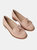 Dorothy Perkins Womens/Ladies Leigh Fringe Wide Loafers (Blush) (8 Wide) - Blush