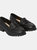 Dorothy Perkins Womens/Ladies Leoni Wide Penny Loafers (Black) (10) - Black