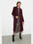 Dorothy Perkins Womens/Ladies Longline Wrap Tall Coat (Berry)