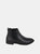 Dorothy Perkins Womens/Ladies Megs Wide Chelsea Boots (Black) (8)