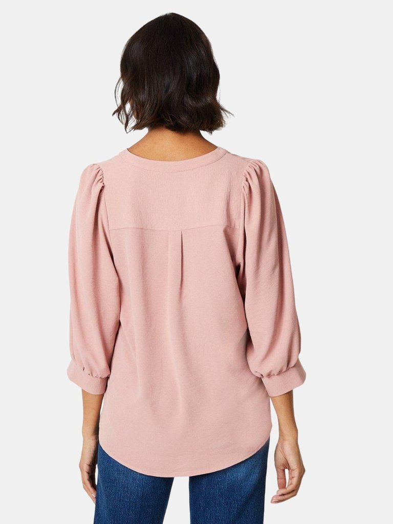 Dorothy Perkins Womens/Ladies Overhead Shirt (Dusty Pink)