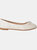 Dorothy Perkins Womens/Ladies Penelope Bow Ballet Shoes (Beige) (10)