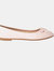 Dorothy Perkins Womens/Ladies Penelope Bow Ballet Shoes (Blush) (9)