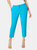 Dorothy Perkins Womens/Ladies Petite Ankle Grazer Trousers (Turquoise) - Turquoise