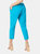 Dorothy Perkins Womens/Ladies Petite Ankle Grazer Trousers (Turquoise)