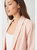 Dorothy Perkins Womens/Ladies Petite Ruched Blazer (Blush)