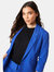 Dorothy Perkins Womens/Ladies Petite Ruched Blazer (Cobalt)