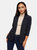 Dorothy Perkins Womens/Ladies Petite Ruched Blazer (Navy) - Navy