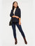 Dorothy Perkins Womens/Ladies Petite Ruched Blazer (Navy)