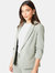 Dorothy Perkins Womens/Ladies Petite Ruched Blazer (Sage)