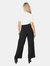 Dorothy Perkins Womens/Ladies Petite Wide Leg Pants (Black)