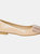 Dorothy Perkins Womens/Ladies Pila Bow Ballerina Flats (Blush) (6)