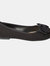 Dorothy Perkins Womens/Ladies Pippin Bow Detail Ballet Shoes (Natural Black) (6)