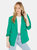 Dorothy Perkins Womens/Ladies Pocket Detail Longline Blazer (Green) - Green