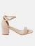 Dorothy Perkins Womens/Ladies Sammie Barely There Low Block Heel Sandals (Blush) (7)