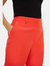 Dorothy Perkins Womens/Ladies Tall Ankle Grazer Trousers (Red)