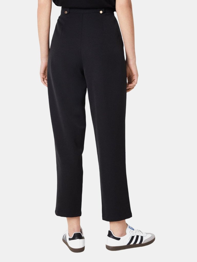 Dorothy Perkins Womens/Ladies Tapered Leg Pants (Black)