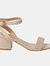 Dorothy Perkins Womens/Ladies Tommi Barely There Wide Medium Block Heel Sandals (Blush) (7)