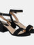 Dorothy Perkins Womens/Ladies Tommi Barely There Wide Medium Block Heel Sandals (Natural Black) (9) - Natural Black