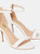 Dorothy Perkins Womens/Ladies Tyla Wide Stiletto Heel Sandals (White) (6) - White