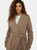 Dorothy Perkins Womens/Ladies Wrap Tall Long Coat (Mink)