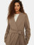 Dorothy Perkins Womens/Ladies Wrap Tall Long Coat (Mink)