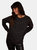 Dorothy Perkins Womens/Ladies Zig Zag Embellished Sweater (Black) - Black