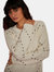 Dorothy Perkins Womens/Ladies Zig Zag Embellished Sweater (Ivory)