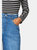 Womens/Ladies Boyfriend Jeans - Mid Wash