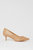 Womens/Ladies Dove Kitten Heel Wide Court Shoes - Blush - Blush