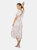 Womens/Ladies Floral Sweetheart Petite Puffed Midi Dress