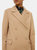 Womens/Ladies Maxi Double Breasted Coat - Camel