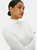 Womens/Ladies Roll Neck Sweater - Ivory