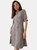 Womens/Ladies Spotted Petite Mini Dress - Camel