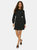 Womens/Ladies Spotted Tiered Petite Mini Dress